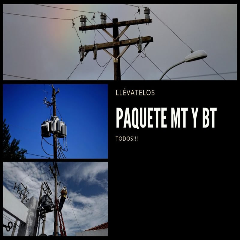 Paquete full baja y media tensión